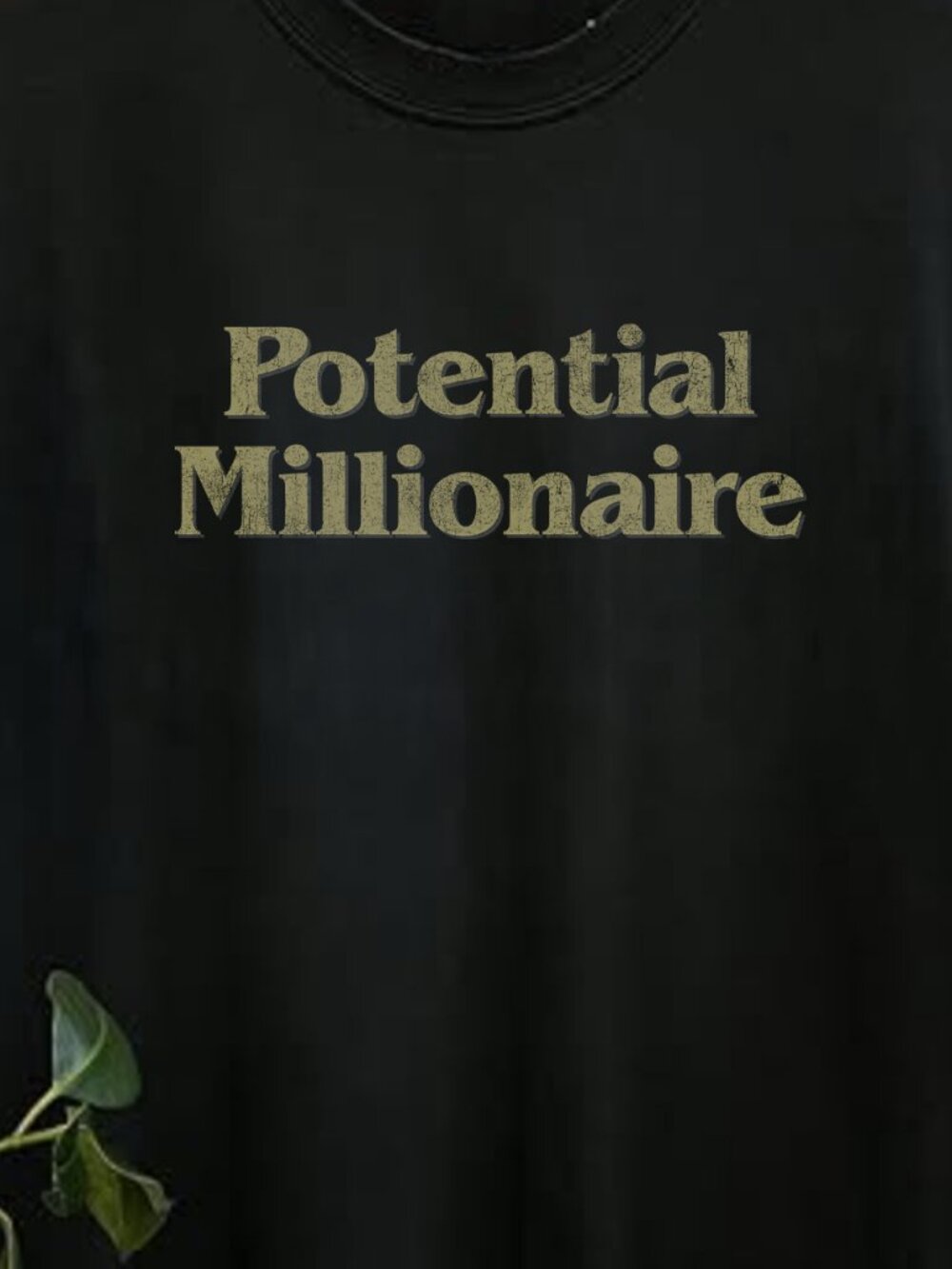 Rare Potential Millionaire Trump Castle Black Tee - Picture 2 of 5
